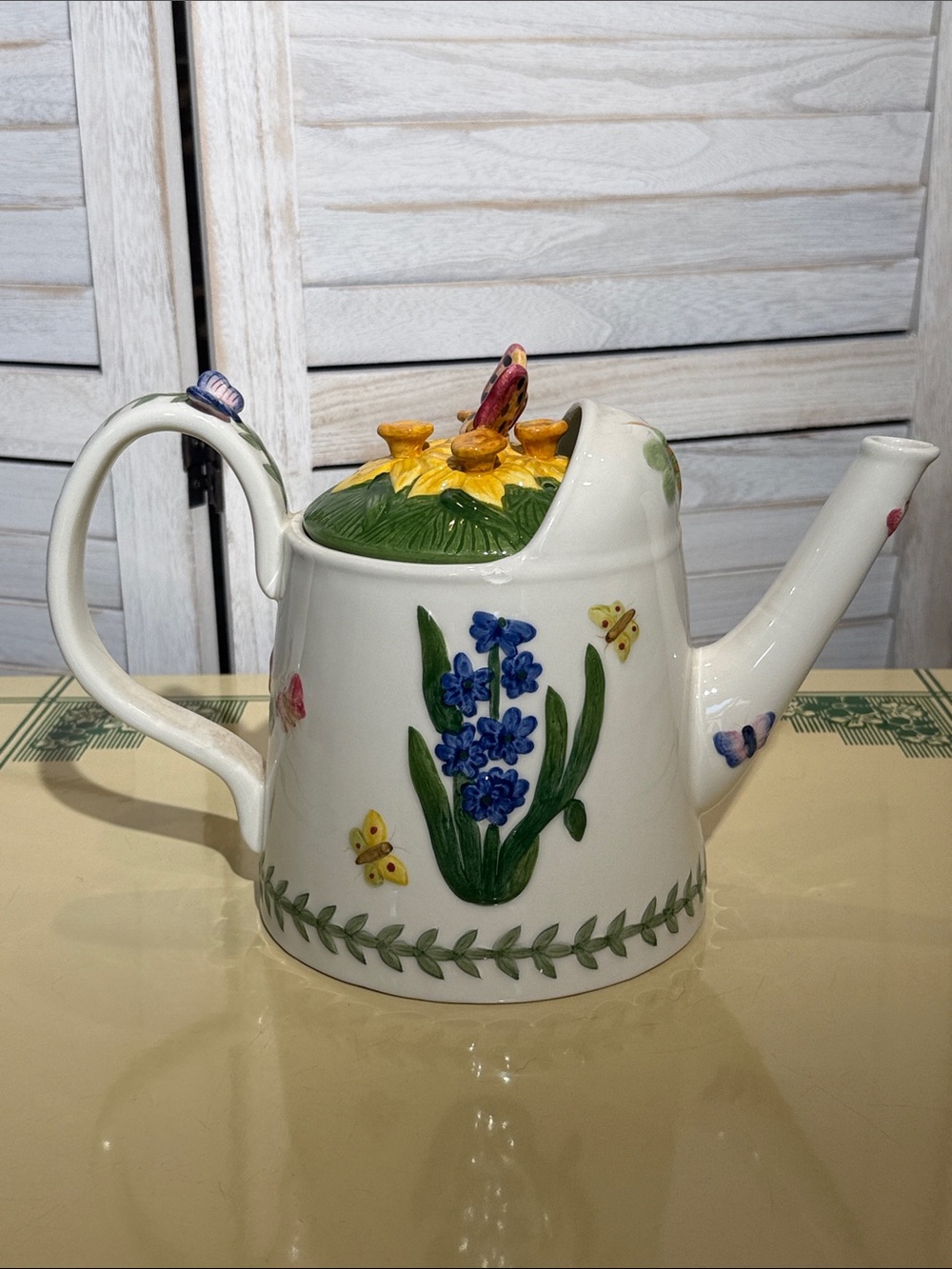 Portmierion Botanical Garden Watering Can Teapot